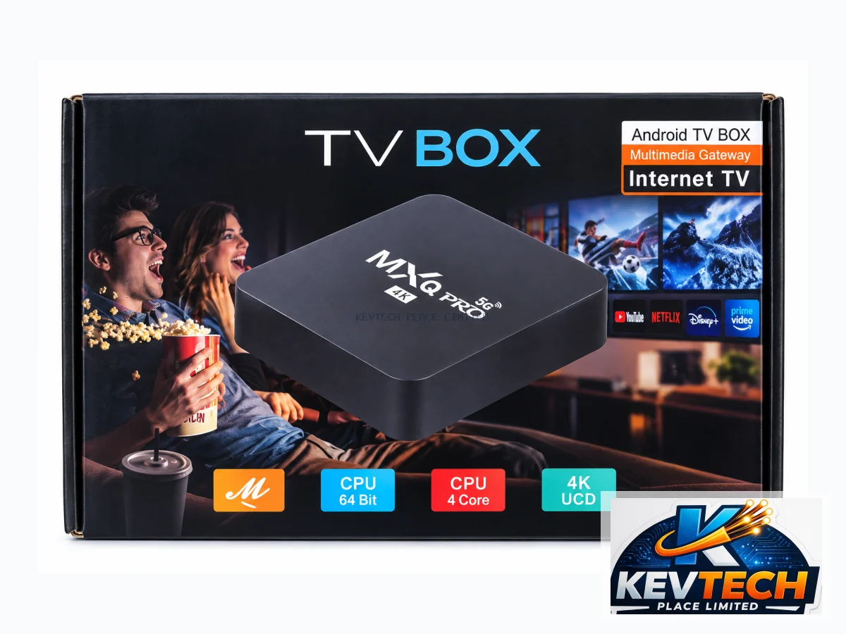 MXQ Pro 5G 4K Android TV Box
